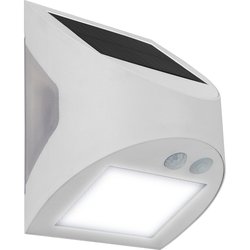 Luceco / Luceco Prysm Chargeable Solar Wall Light 4000K IP54 PIR 3W 300lm White