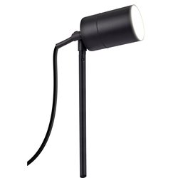 Luceco / Luceco Decorative Garden Spike Light GU10 P54 Black Stainless Steel