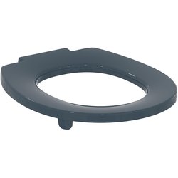 Armitage Shanks / Armitage Shanks Contour 21 Standard Toilet Seat With Retaining Buffers Charcoal