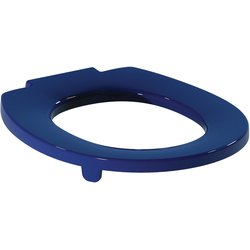 Armitage Shanks / Armitage Shanks Contour 21 Standard Toilet Seat With Retaining Buffers Blue