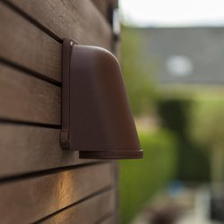 Lutec / Lutec Ancor Wall Light GU10 IP54 Rust Brown