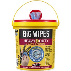 Big Wipes / Big Wipes Reusable Heavy-Duty Textured Cleaning Wipes 240 wipes