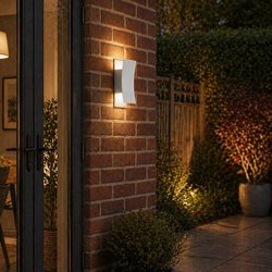 Eglo / Eglo Verdolino LED Tricolour Modern Wall Light IP44 White