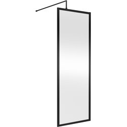 Nuie / nuie 700mm Outer Frame Wetroom Screen Matt Black