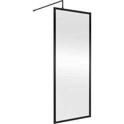 Nuie / nuie 800mm Outer Frame Wetroom Screen Matt Black