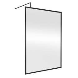 Nuie / nuie 1400mm Outer Frame Wetroom Screen Matt Black