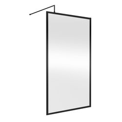 Nuie / nuie 1100mm Outer Frame Wetroom Screen Matt Black