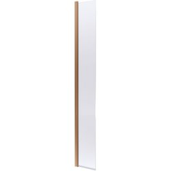Nuie / nuie Frameless 1850mm Wetroom Panel Brushed Bronze