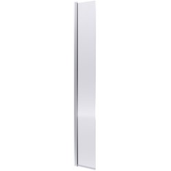 Nuie / nuie Fluted Hinged 300mm Wetroom Screen Chrome