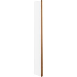Nuie / nuie Frameless 1850mm Wetroom Panel Brushed Bronze