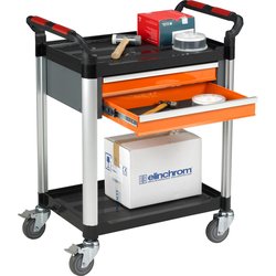 Barton / Barton 2 Shelf Utility Trolley 2 Drawers