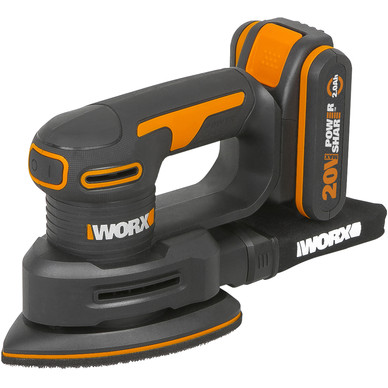 Worx 20V Cordless Detail Sander 1 x 2.0Ah Toolstation