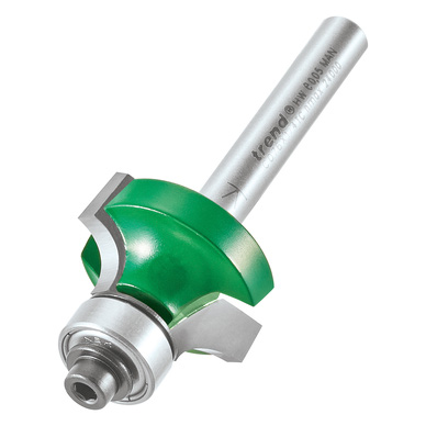 Trend 1 4 Round Over Router Cutter 6.3 x 12.7mm Toolstation