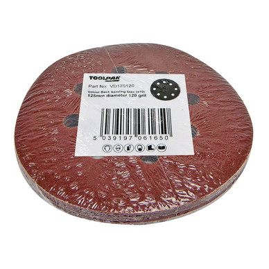 Toolstation 125mm sanding discs discount