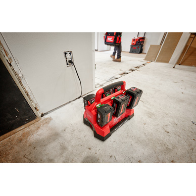 Packout Mount For Milwaukee 6-Battery Charger (48-59-1807) - Charger Not Included, Organize Your Gear