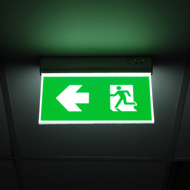 Integral LED