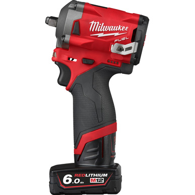 Milwaukee M12 FUEL Impact Wrench 3 8 1 x 6.0Ah 1 x 2.0Ah Toolstation