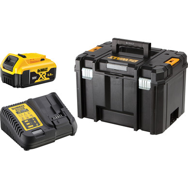 DeWalt 18V T STAK 5.0Ah Battery Starter Kit 1 x 5.0Ah Toolstation