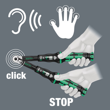 Wera Click Adjustable Torque Wrench 3 8 10Nm 50Nm Toolstation