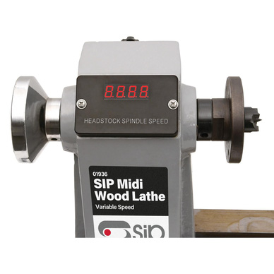 SIP Mini 12 x 17 550W Bench Wood Lathe 230V Toolstation