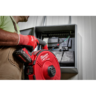 Milwaukee M18 FPFT 202 30M NC SET FUEL Powered Fish Tape 2 x 2.0Ah Toolstation