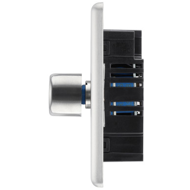 EN2DLEDPC | Eurolite | 2 Gang 400W/LED 2Way Dimmer Switch | Polished