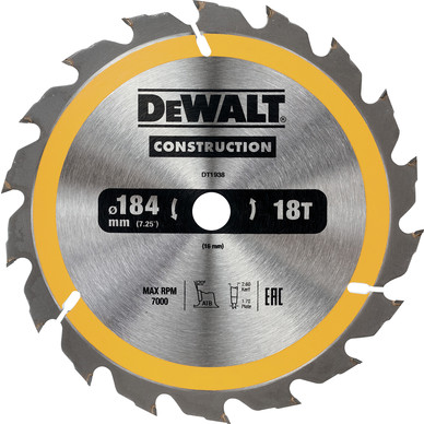 Dewalt 184mm circular saw sale