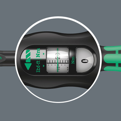 Wera Click Adjustable Torque Wrench 1 4 2.5Nm 25Nm Toolstation