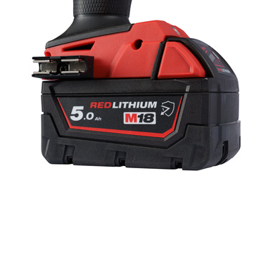 Milwaukee M18B5 Batterie REDLITHIUM 18V 5.0Ah – Autonomie XXL & Puissance Maximale