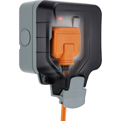 BG IP66 13A Switched Socket 1 Gang Toolstation
