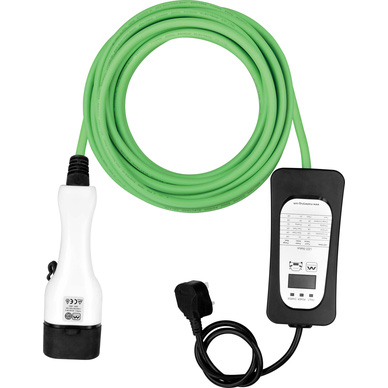 Masterplug Mode 2 EV Charging Cable 10m 3 Pin Plug to Type 2 Toolstation