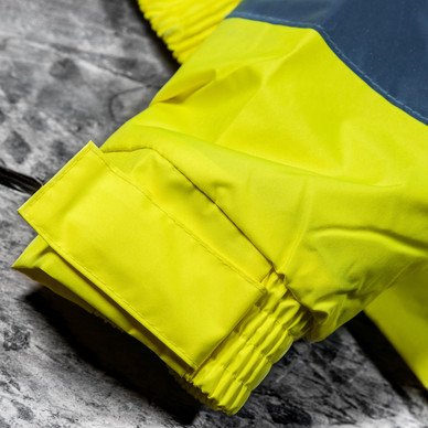 Hi Vis Bomber Jacket Yellow Large Toolstation