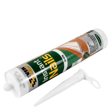 Everbuild Saves Nails Instant Grab Adhesive (10-Pack) - No Nail Needed Gap Filler Glue For DIY & Home Repairs
