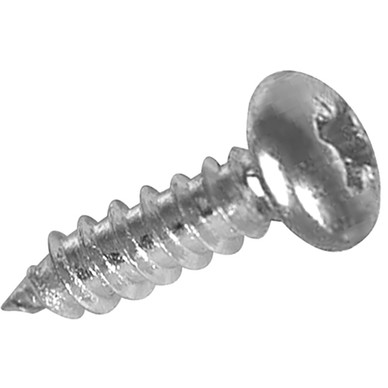 1200-Pack #10 X 5/8″ Phillips Pan Head Sheet Metal Screws – Type AB, Zinc Plated