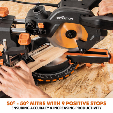 Evolution mitre saw toolstation discount