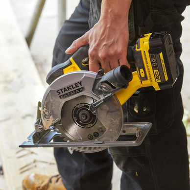 Stanley FatMax V20 18V 165mm Cordless Circular Saw 1 x 4.0Ah Toolstation