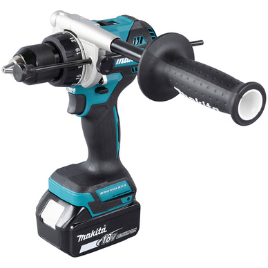 Makita 18V LXT Brushless Combi Drill 2 x 5.0Ah Toolstation