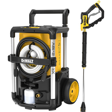 DeWalt 36V 2x18V Cordless Pressure Washer 110 Bar Body Only Toolstation