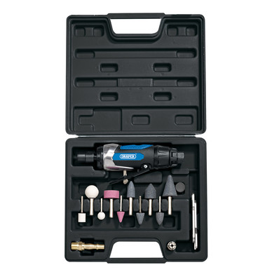 Draper Mini Air Die Grinder Kit Toolstation