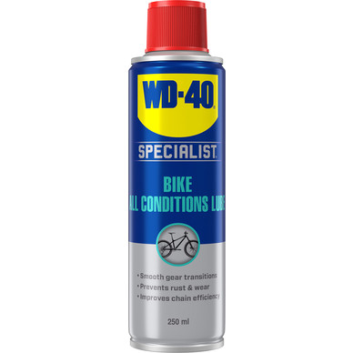 WD 40 Bike All Conditions Lubricant 250ml Toolstation