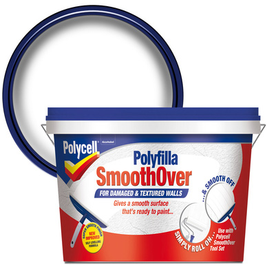 Polycell Smoothover For Damaged and Textured Walls 5L | Toolstation