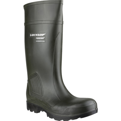 Dunlop Purofort Professional C462933 Safety Wellington Green Size 13 ...