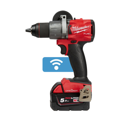 Milwaukee M18 FUEL ONE KEY Percussion Drill 2 x 5.0Ah Toolstation