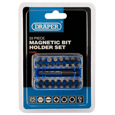 Draper Screwdriver Bit Set Toolstation