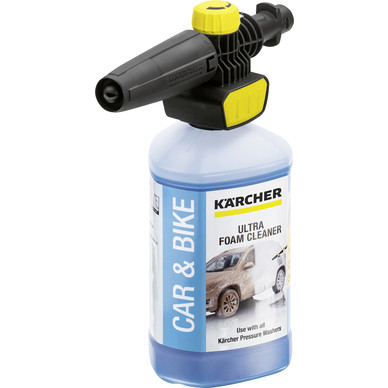 Karcher FJ 6 Foam Nozzle With 0.6L Bottle – For K2 To K7 Pressure Washers – 2.643-147.0