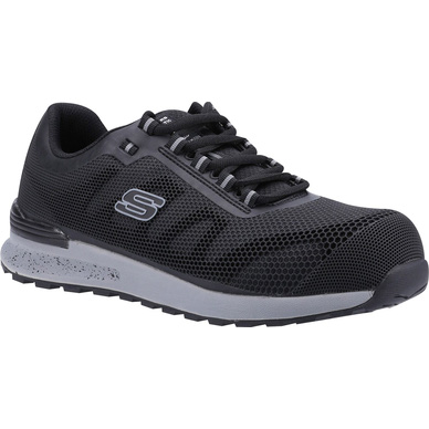 Skechers SK200053EC Bulklin Bragoo Safety Trainers Black Size 7 Toolstation