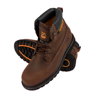 Caterpillar holton boots brown hotsell