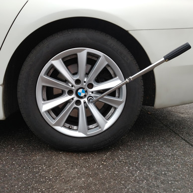 ASC Extendable Wheel Brace Telescopic Socket Tyre Nut Wrench - 17/19/21/23mm For Skoda