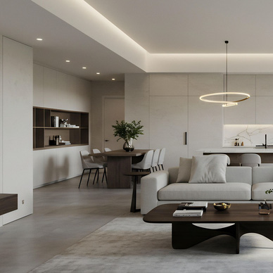 Integral LED