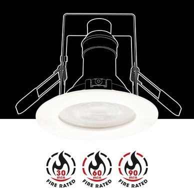 Integral LED